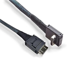 Кабель данных Intel Oculink OCuLink (SFF-8611) -> OCuLink (SFF-8611) 0.60м, AXXCBL600CVCR, фото 