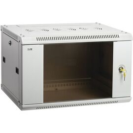 Настенный шкаф ITK LINEA W 6U Ш600xГ450мм Серый, LWR3-06U64-GF, фото 