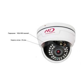 AHD камера MicroDigital MDC-AH7240TDN-30A, фото 