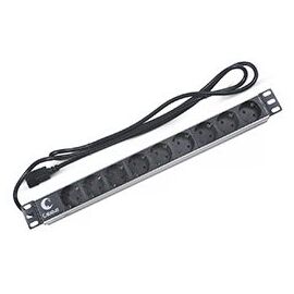 Cabeus PDU-9P-2IEC Блок евророзеток для 19" шкафов, фото 