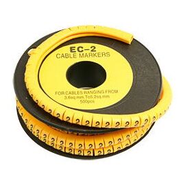 Cabeus EC-2-2 Маркер для кабеля д.7.4мм, фото 