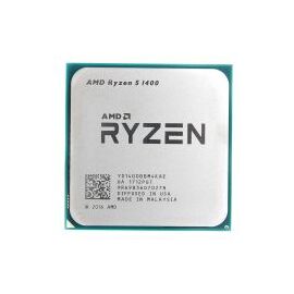 Процессор AMD Ryzen 5-1400 3200МГц AM4, Oem, YD1400BBM4KAE, фото 