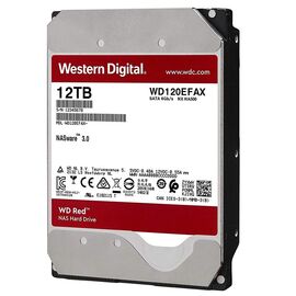 Жесткий диск WD Red SATA III (6Gb/s) 3.5" 12TB, WD120EFAX, фото 