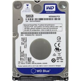 Жесткий диск WD Blue SATA III (6Gb/s) 2.5" 500GB, WD5000LPCX, фото 