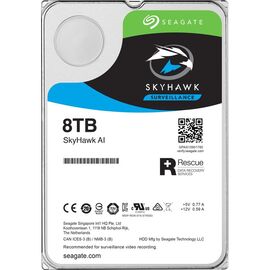 Жесткий диск Seagate SkyHawk AI SATA III (6Gb/s) 3.5" 8TB, ST8000VE000, фото 