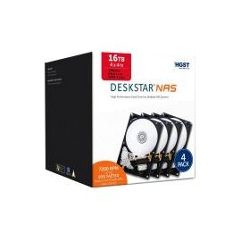 Комплект дисков HDD HGST Deskstar NAS SATA III (6Gb/s) 3.5" 4TBx4шт., 0S03678, фото 