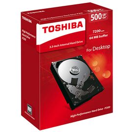 Жесткий диск Toshiba P300 SATA III (6Gb/s) 3.5" 500GB, HDWD105EZSTA, фото 