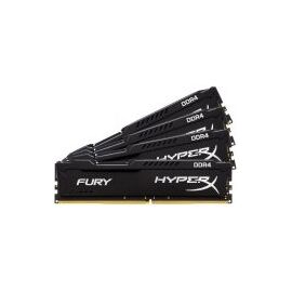Комплект памяти Kingston HyperX FURY Black 16GB DIMM DDR4 2400MHz (4х4GB), HX424C15FBK4/16, фото 