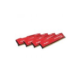 Комплект памяти Kingston HyperX FURY Red 32GB DIMM DDR4 2400MHz (4х8GB), HX424C15FR2K4/32, фото 