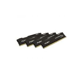Комплект памяти Kingston HyperX FURY Black 64GB DIMM DDR4 2933MHz (4х16GB), HX429C17FBK4/64, фото 