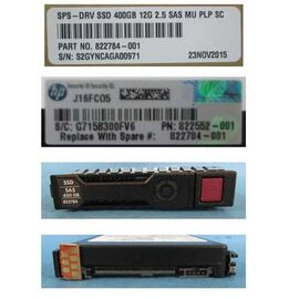 SSD диск HPE 822784-001 400GB 2.5in SAS-12G SC Mixed Use G8, фото 