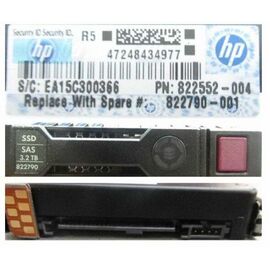 SSD диск HPE 822567-B21 3.2TB 2.5in SAS-12G SC Mixed Use G8, фото 