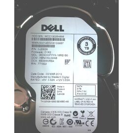 Жесткий диск Dell 3ТБ J2W28, фото 
