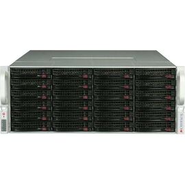 Корпус Supermicro SuperChassis 847E26-RJBOD1 Rack 1400Вт Чёрный 4U, CSE-847E26-RJBOD1, фото 