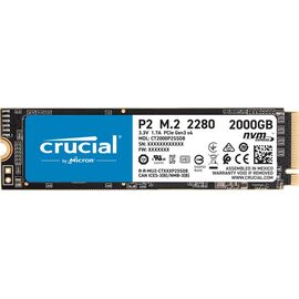 SSD диск CRUCIAL CT2000P2SSD8 P2 2TB PCIe G3 1x4 / NVMe M.2, фото 