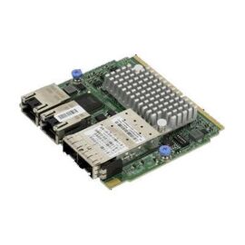 Сетевая карта Supermicro AOC-MH25G-B2S2G SIOM 2-Port 25Gbps / 1Gbps SFP28 Network Adapter, фото 