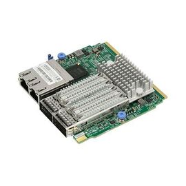 Сетевая карта Supermicro AOC-MHIBF-M2Q2GM-O SIOM 2-Port InfiniBand FDR Adapter, фото 