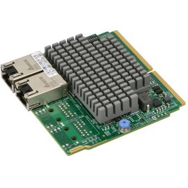 Сетевая карта Supermicro AOC-MTG-I2T SIOM 2-Port RJ45 10GBase-T Ethernet Adapter, фото 