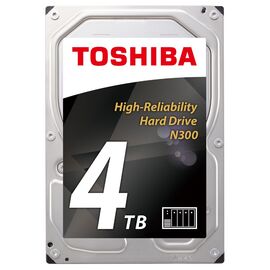 Диск HDD Toshiba N300 SATA III (6Gb/s) 3.5" 4TB, HDWQ140EZSTA, фото 