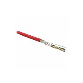Кабель витая пара Hyperline SFUTP4-C6-P26-IN-LSZH-RD-500, фото 