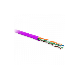Кабель витая пара Hyperline UUTP4-C6-P24-NCR-IN-PVC-PK-100, фото 