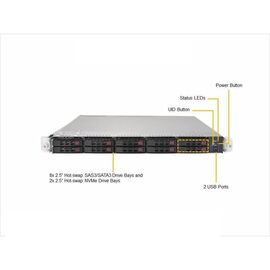 Серверная платформа Supermicro SYS-1029UX-LL2-C16, фото 