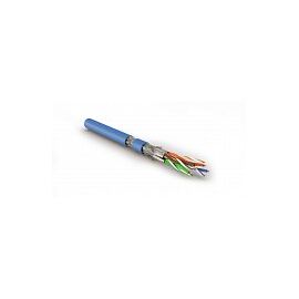 Кабель витая пара Hyperline SFTP4-C8.1-S23-IN-LSZH-BL-500, фото 