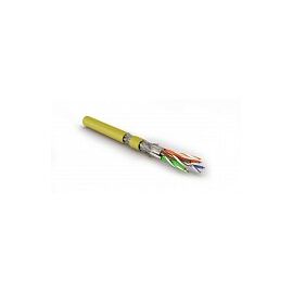 Кабель витая пара Hyperline SFTP4-C8.1-S23-IN-LSZH-YL-500, фото 