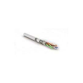Кабель витая пара Hyperline SFTP4-C8.1-S23-IN-LSZH-WH-500, фото 