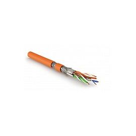 Кабель витая пара Hyperline SFTP4-C8.1-S23-IN-LSZH-OR-500, фото 