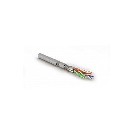 Кабель витая пара Hyperline SFTP4-C8.1-S23-IN-LSZH-GY-500, фото 