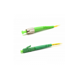 Патч-корд оптический Hyperline FC-S2-9-FC/AR-LC/AR-H-5M-LSZH-YL, фото 