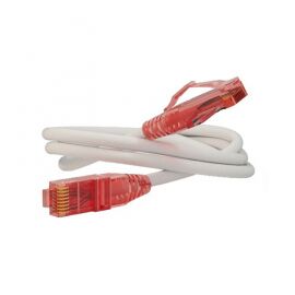 Патч-корд Hyperline PC-LPM-UTP-RJ45-RJ45-C5e-3M-LSZH-WH, фото 