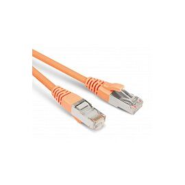 Патч-корд Hyperline PC-LPM-STP-RJ45-RJ45-C6-15M-LSZH-OR, фото 