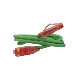 Патч-корд Hyperline PC-LPM-UTP-RJ45-RJ45-C5e-1M-LSZH-GN, фото 