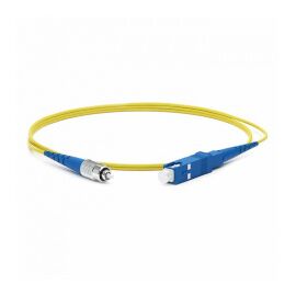 Патч-корд оптический Hyperline FC-S2-9-FC/UR-SC/UR-H-5M-LSZH-YL, фото 