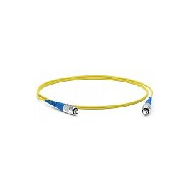 Патч-корд оптический Hyperline FC-S2-9-FC/UR-FC/UR-H-1.5M-LSZH-YL, фото 