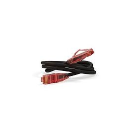 Патч-корд Hyperline PC-LPM-UTP-RJ45-RJ45-C5e-10M-LSZH-BK, фото 
