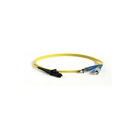 Патч-корд оптический Hyperline FC-D2-9-FC/UR-MTRJM/UR-H-5M-LSZH-YL, фото 