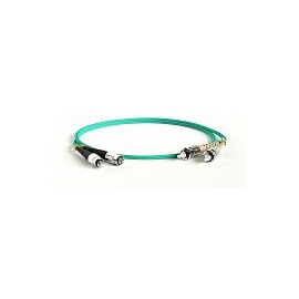 Патч-корд оптический Hyperline FC-D2-503-FC/PR-ST/PR-H-50M-LSZH-AQ, фото 