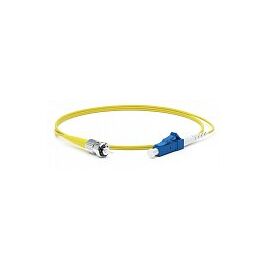 Патч-корд оптический Hyperline FC-S2-9-LC/UR-ST/UR-H-30M-LSZH-YL, фото 