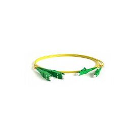 Патч-корд оптический Hyperline FC-D2-9-LC/AR-SC/AR-H-30M-LSZH-YL, фото 