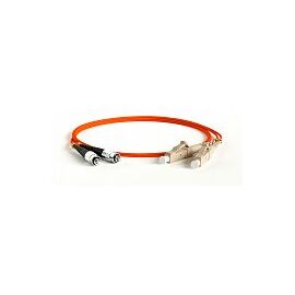 Патч-корд оптический Hyperline FC-D2-50-FC/PR-LC/PR-H-40M-LSZH-OR, фото 