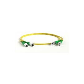 Патч-корд оптический Hyperline FC-D2-9-FC/AR-FC/AR-H-1.5M-LSZH-YL, фото 