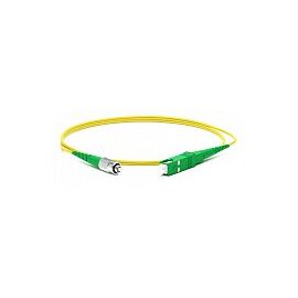 Патч-корд оптический Hyperline FC-S2-9-FC/AR-SC/AR-H-15M-LSZH-YL, фото 