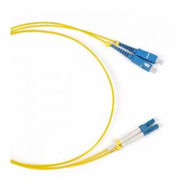 Патч-корд оптический Hyperline FC-D2-9-SC/UR-SC/UR-H-2M-LSZH-YL, фото 