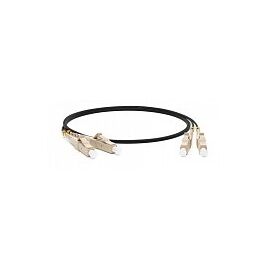 Патч-корд оптический Hyperline FC-D2-62-LC/PR-LC/PR-H-20M-LSZH-BK, фото 