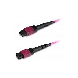 Патч-корд оптический Hyperline FHD-MC3-504-MPOF12/PS-MPOF12/PS-B-10M-LSZH-MG, фото 