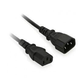Кабель питания Hyperline PWC-IEC13-IEC14-3.0-BK, фото 