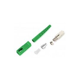 Коннектор Hyperline FK-STD-SC/SA-SM-APC-GN-S3-GN-200, фото 